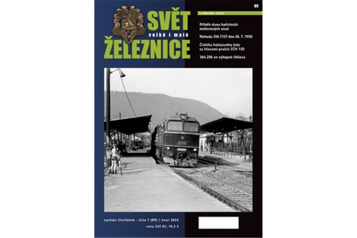 Kniha Svět velké i malé železnice 89 (1/2024) 