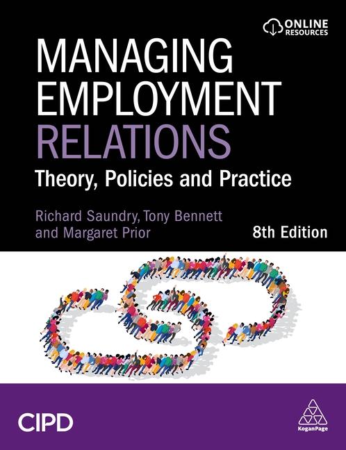 Kniha Managing Employment Relations – Theory, Policies and Practice Tony Bennett