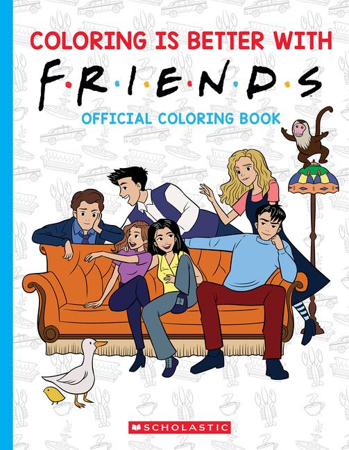 Carte COLORING IS BETTER WITH FRIENDS: Scholastic
