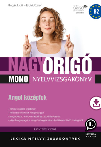 Kniha Nagy Origó MONO nyelvvizsgakönyv Bogár Judit