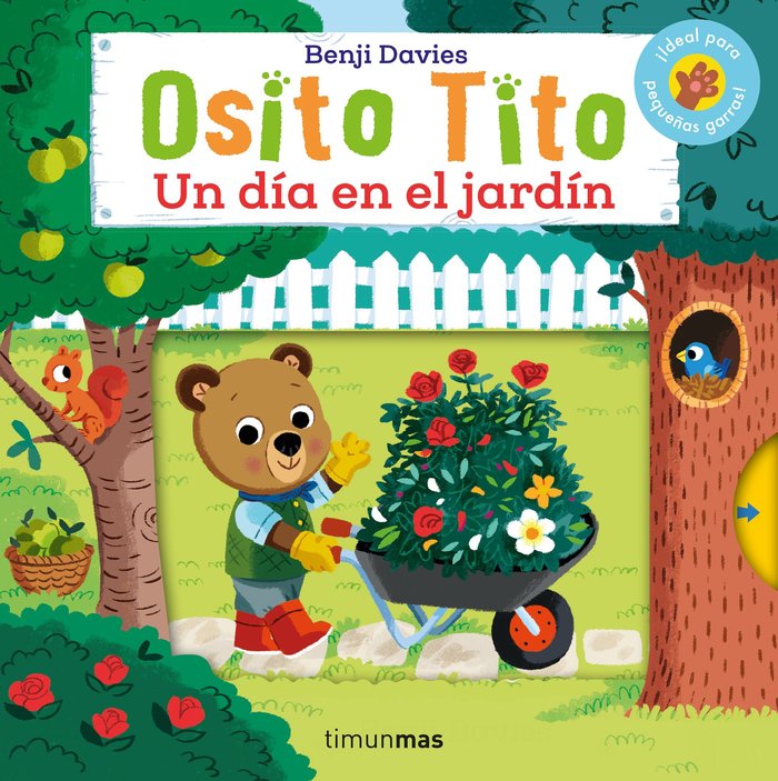 Livro OSITO TITO UN DIA EN EL JARDIN BENJI DAVIES