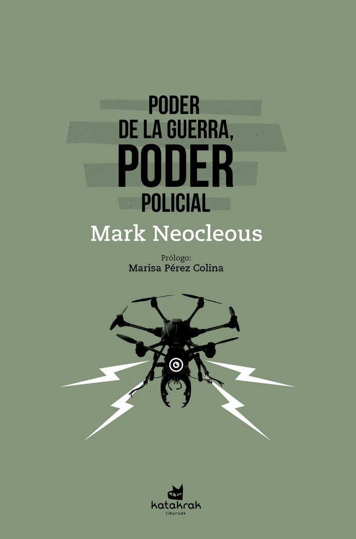 Knjiga Poder de la guerra, poder policial Neocleous
