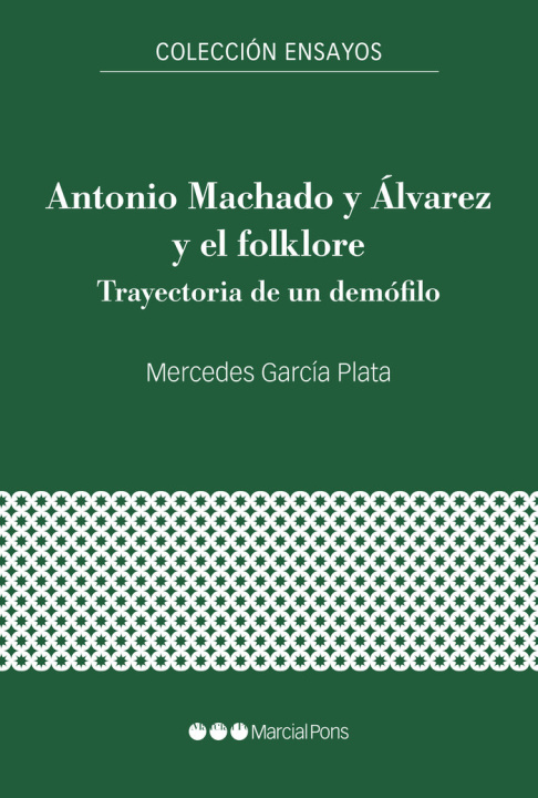 Carte ANTONIO MACHADO Y ALVAREZ Y EL FOLKLORE GARCIA PLATA