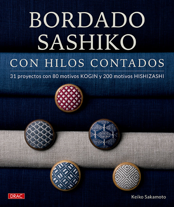 Kniha Bordado sashiko con hilos contados SAKAMOTO