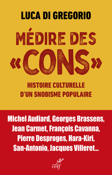 Knjiga Médire des cons Di Gregorio