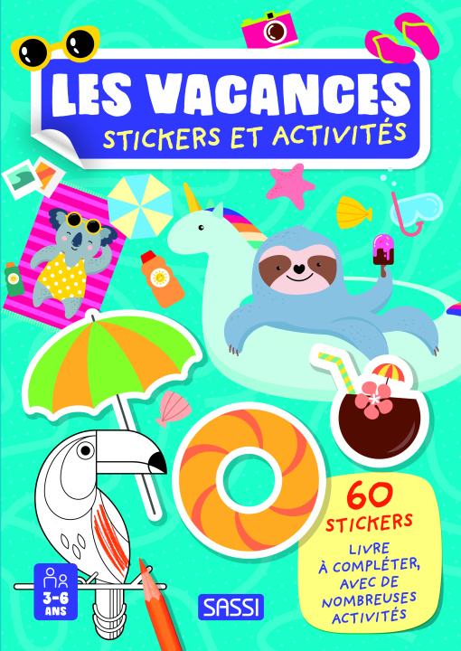 Book Livres d'activités - Les vacances 