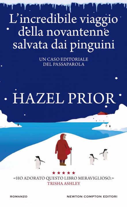 Kniha incredibile viaggio della novantenne salvata dai pinguini Hazel Prior