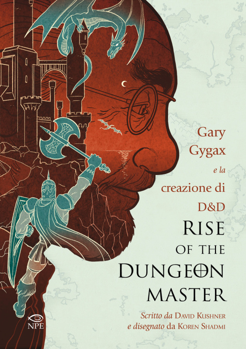 Kniha Rise of the Dungeon Master. Gary Gygax e la creazione di Dungeons & Dragons David Kushner