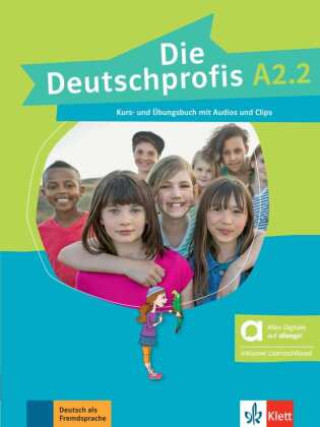 Książka Die Deutschprofis A2.2 - Hybride Ausgabe allango, m. 1 Beilage 