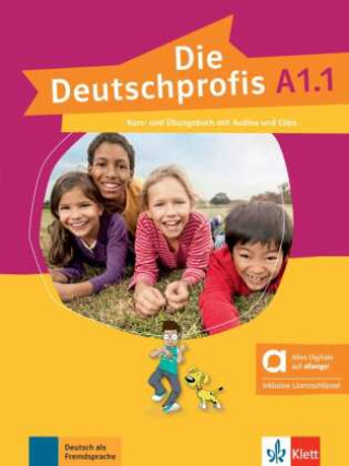 Książka Die Deutschprofis A1.1 - Hybride Ausgabe allango, m. 1 Beilage 