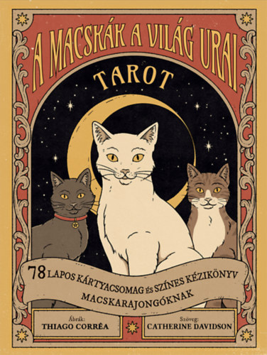 Könyv A macskák a világ urai tarot Catherine Davidson