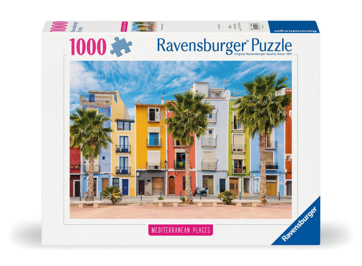 Hra/Hračka Ravensburger Puzzle 12000027 - Mediterranean Places Spain - 1000 Teile Puzzle für Erwachsene und Kinder ab 14 Jahren, Puzzle mit Motiv aus Spanien 