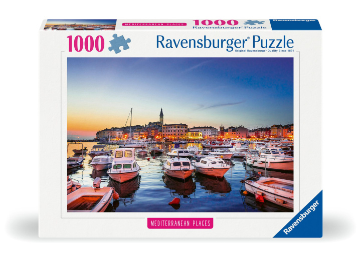 Gra/Zabawka Ravensburger Puzzle 12000029 - Mediterranean Places Croatia - 1000 Teile Puzzle für Erwachsene und Kinder ab 14 Jahren, Puzzle mit Motiv aus Kroatien 