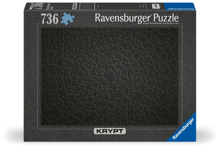 Joc / Jucărie Ravensburger Puzzle 12000054 - Krypt Puzzle Schwarz - Schweres Puzzle für Erwachsene und Kinder ab 14 Jahren, mit 736 Teilen 