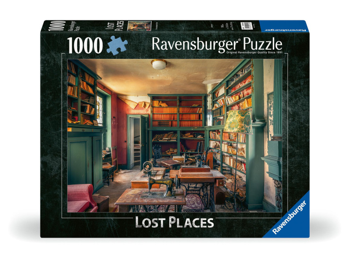 Könyv Ravensburger Puzzle - 12000180 Singer Library - Lost Places 1000 Teile 