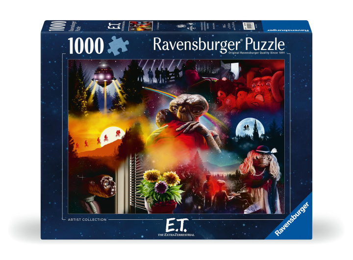 Játék Ravensburger Puzzle 12000188 - E.T. - 1000 Teile Universal VAULT Puzzle für Erwachsene und Kinder ab 14 Jahren 