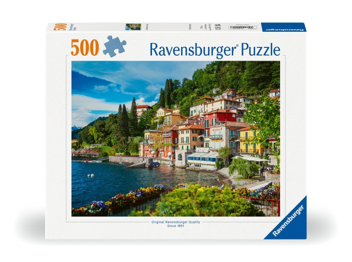 Gra/Zabawka Ravensburger Puzzle 12000201 - Comer See, Italien - 500 Teile Puzzle Für Erwachsene und Kinder ab 10 Jahren, Landschaftspuzzle mit Italien-Motiv 