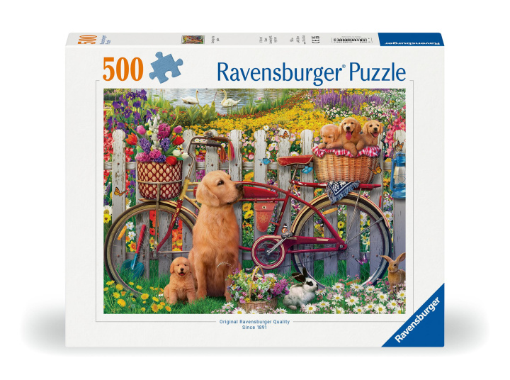 Gra/Zabawka Ravensburger Puzzle 12000209 - Ausflug ins Grüne - 500 Teile Puzzle für Erwachsene und Kinder ab 12 Jahren 