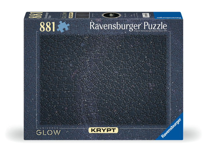 Gra/Zabawka Ravensburger Puzzle 12000240 - Krypt Puzzle Universe Glow - Schweres Puzzle für Erwachsene und Kinder ab 14 Jahren, mit 881 Teilen 