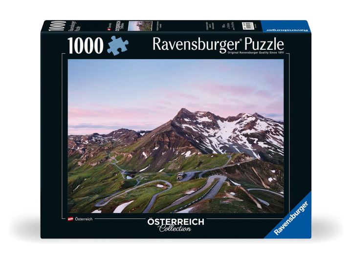 Hra/Hračka Ravensburger Puzzle 12000352 - Großglockner Hochalpenstraße - 1000 Teile Puzzle für Erwachsene und Kinder ab 14 Jahren 