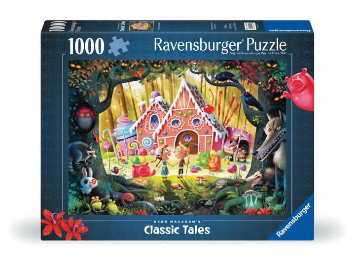 Játék Ravensburger Puzzle 12000415 - Hänsel und Gretel - 1000 Teile Puzzle für Erwachsene und Kinder ab 14 Jahren 
