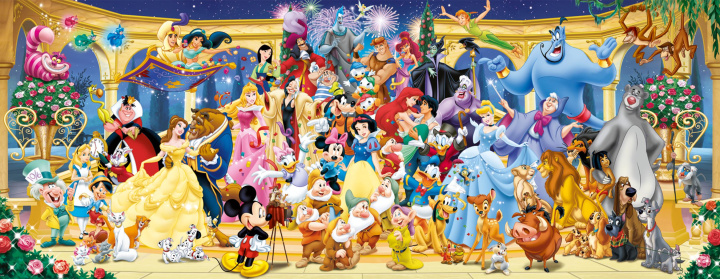Könyv Ravensburger Puzzle 12000444 - Disney Gruppenfoto - 1000 Teile Disney Puzzle für Erwachsene und Kinder ab 14 Jahren 