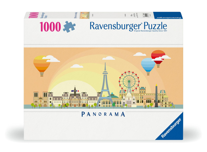 Jeu/jouet Ravensburger Puzzle 12000448 - Ein Tag in Paris - 1000 Teile Puzzle für Erwachsene und Kinder ab 14 Jahren 