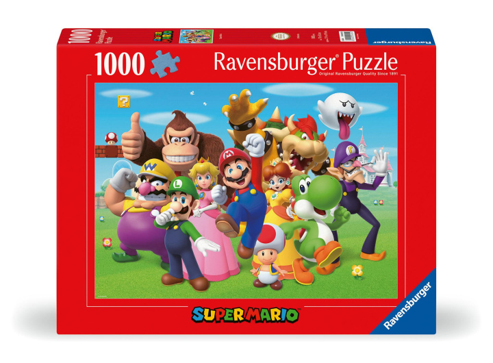 Hra/Hračka Ravensburger Puzzle 12000455 - Super Mario - 1000 Teile Super Mario Puzzle für Erwachsene und Kinder ab 14 Jahren 
