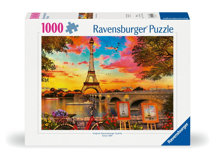 Game/Toy Ravensburger Puzzle 12000461 - Paris und die Seine - 1000 Teile Puzzle für Erwachsene und Kinder ab 14 Jahren 