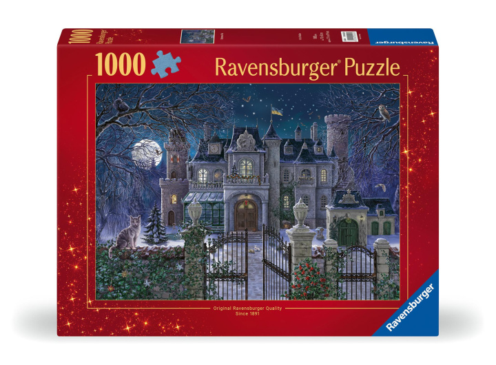 Gra/Zabawka Ravensburger Puzzle 12000505 - Die Weihnachtsvilla - 1000 Teile Puzzle für Erwachsene und Kinder ab 14 Jahren, Weihnachtspuzzle 