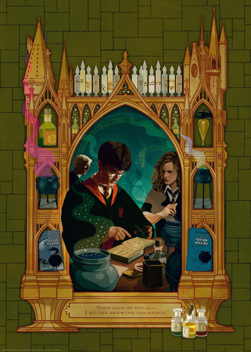 Carte Ravensburger Puzzle 12000531 - Harry Potter und der Halbblutprinz - 1000 Teile Puzzle für Erwachsene und Kinder ab 14 Jahren 