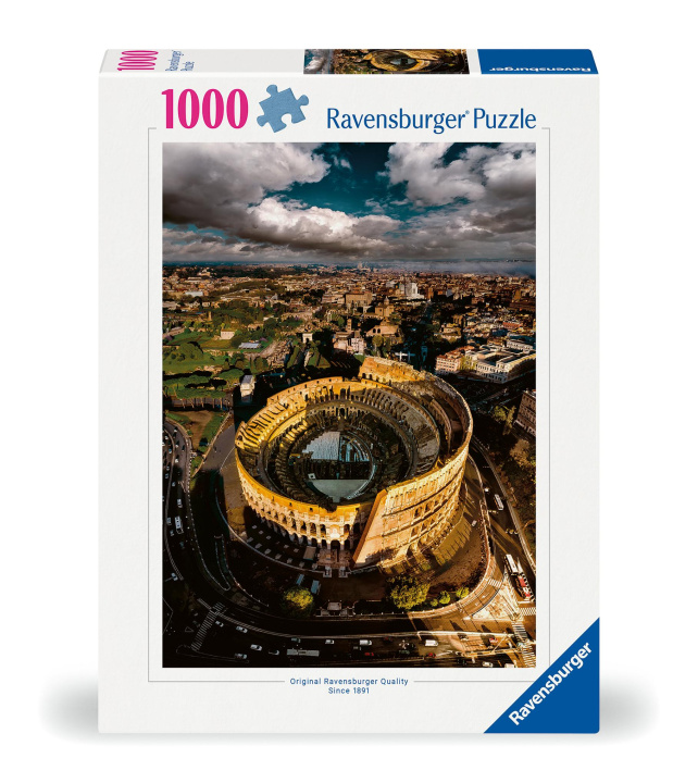 Joc / Jucărie Ravensburger Puzzle - 12000573 Colosseum in Rom - 1000 Teile 