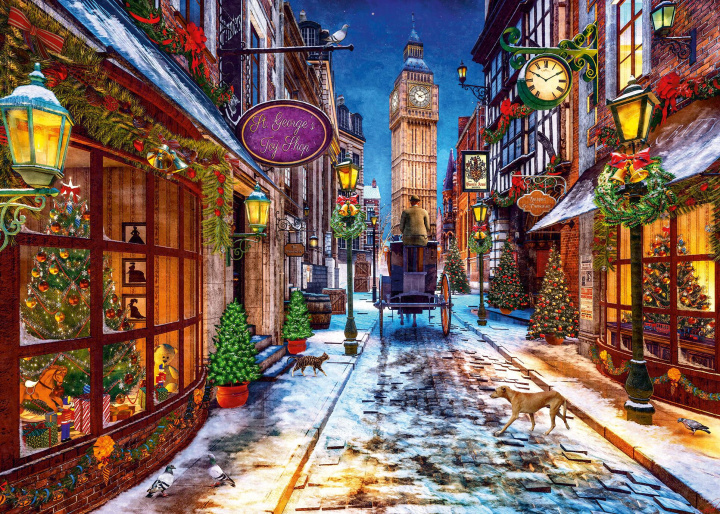 Hra/Hračka Ravensburger Puzzle 12000578 - Weihnachtszeit - 1000 Teile Puzzle für Kinder und Erwachsene ab 14 Jahren, Weihnachtspuzzle 