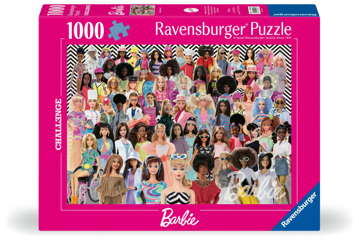 Gioco/giocattolo Ravensburger Puzzle 12000593 - Barbie Challenge - 1000 Teile Barbie Puzzle für Erwachsene und Kinder ab 14 Jahren 