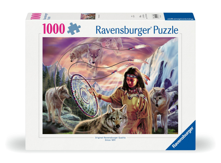 Gra/Zabawka Ravensburger Puzzle 12000624 - Die Traumfängerin - 1000 Teile Puzzle für Erwachsene und Kinder ab 14 Jahren 