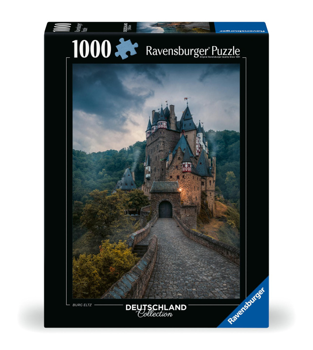 Játék Ravensburger Puzzle Deutschland Collection 12000626 Burg Eltz - 1000 Teile Puzzle für Erwachsene und Kinder ab 14 Jahren 