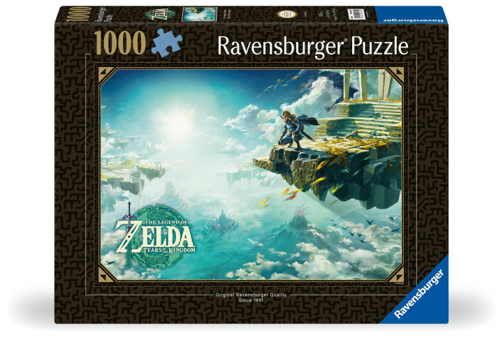 Gra/Zabawka Ravensburger Puzzle 12000640 - Zelda - 1000 Teile Zelda Puzzle für Erwachsene und Kinder ab 14 Jahren 