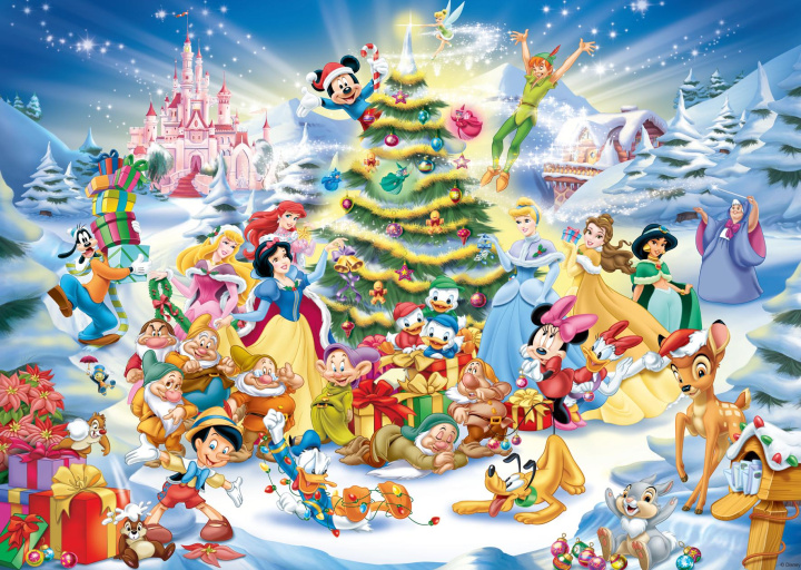 Game/Toy Ravensburger Puzzle 12000651 - Disney's Weihnachten - 1000 Teile Disney Puzzle für Erwachsene und Kinder ab 14 Jahren 