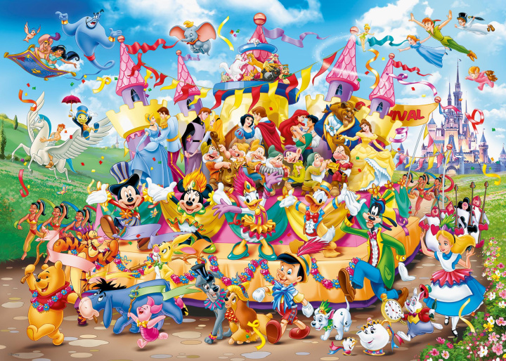 Carte Ravensburger Puzzle 12000654 - Karneval - 1000 Teile Disney Puzzle für Erwachsene und Kinder ab 14 Jahren 