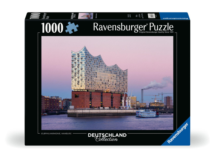 Igra/Igračka Ravensburger Puzzle 12000677 - Elbphilharmonie, Hamburg - 1000 Teile Puzzle für Erwachsene und Kinder ab 14 Jahren, Stadt-Puzzle von Hamburg 