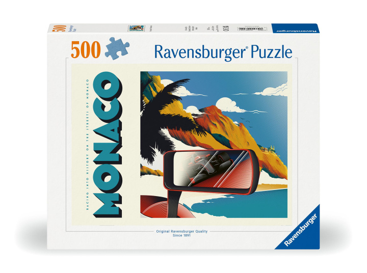 Játék Ravensburger Puzzle 12000774 - Großer Preis von Monaco - 500 Teile Puzzle für Erwachsene ab 12 Jahren 