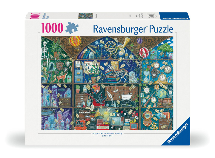 Játék Ravensburger Puzzle 12000785 Das Kuriositätenkabinett - 1000 Teile Puzzle für Erwachsene ab 14 Jahren 