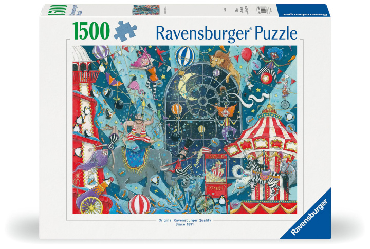 Παιχνίδι/Επιτραπέζιο παιχνίδι Ravensburger Puzzle 12000797 - Willkommen beim Zirkus - 1500 Teile Puzzle für Erwachsene und Kinder ab 14 Jahren 