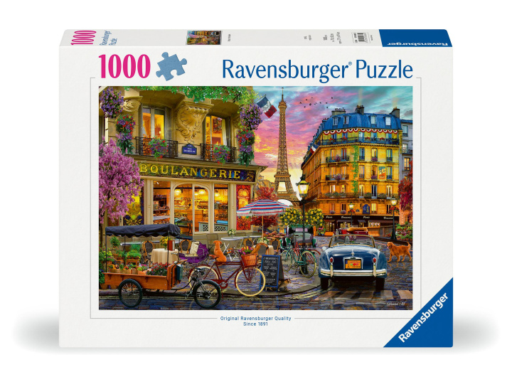 Gra/Zabawka Ravensburger Puzzle 12000885 - Paris im Morgenrot - 1000 Teile Puzzle für Erwachsene und Kinder ab 14 Jahren 