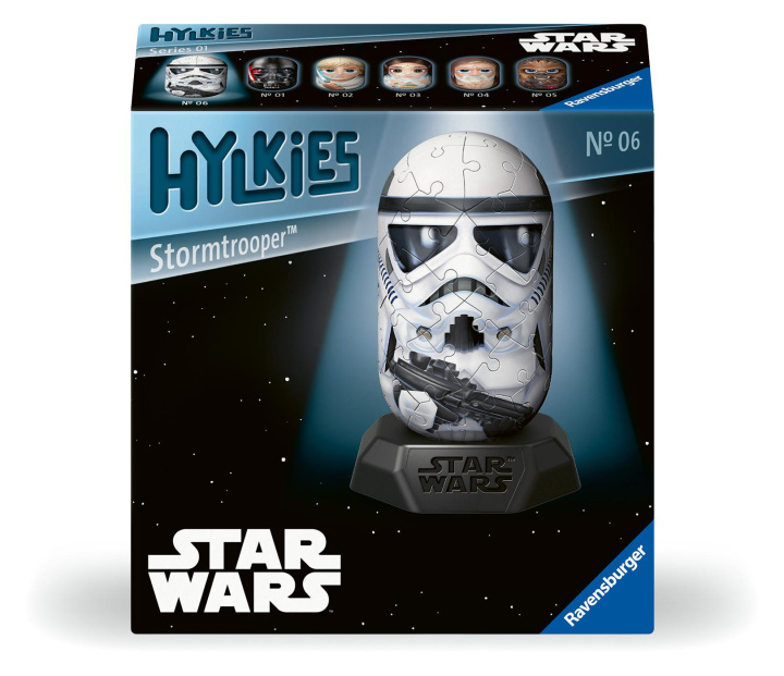 Spiel/Spielzeug Ravensburger Hylkies: Die neue Sammelfigurenreihe zum selbst zusammenbauen. Figur #06 - Sturmtruppler - Für alle Star Wars Fans - Aufbauen, Verlieben, 