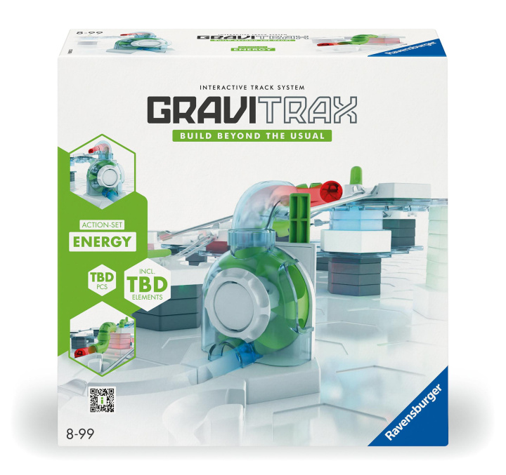 Game/Toy Ravensburger GraviTrax Action-Set Energy 27482 - GraviTrax Starterset für deine Kugelbahn - Murmelbahn und Konstruktionsspielzeug ab 8 Jahren, GraviTr 