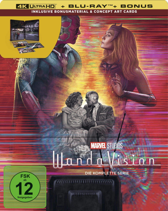 Videoclip WandaVision UHD BD (Lim. Steelbook) Kevin Feige