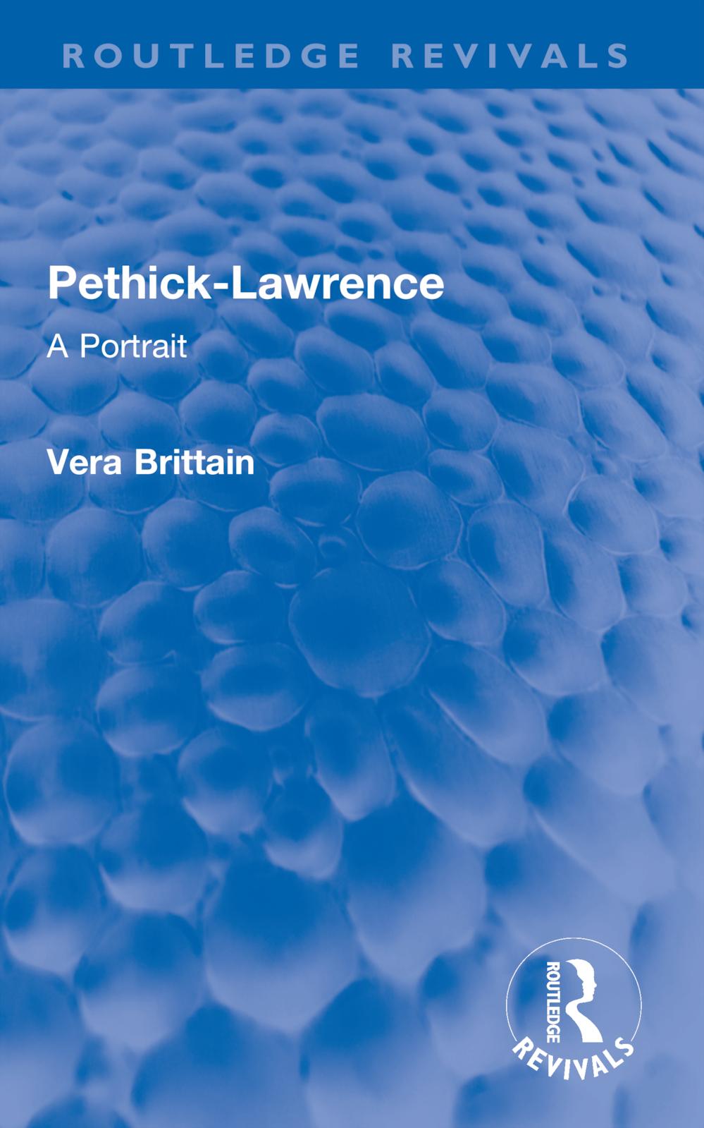 Knjiga Pethick-Lawrence Vera Brittain