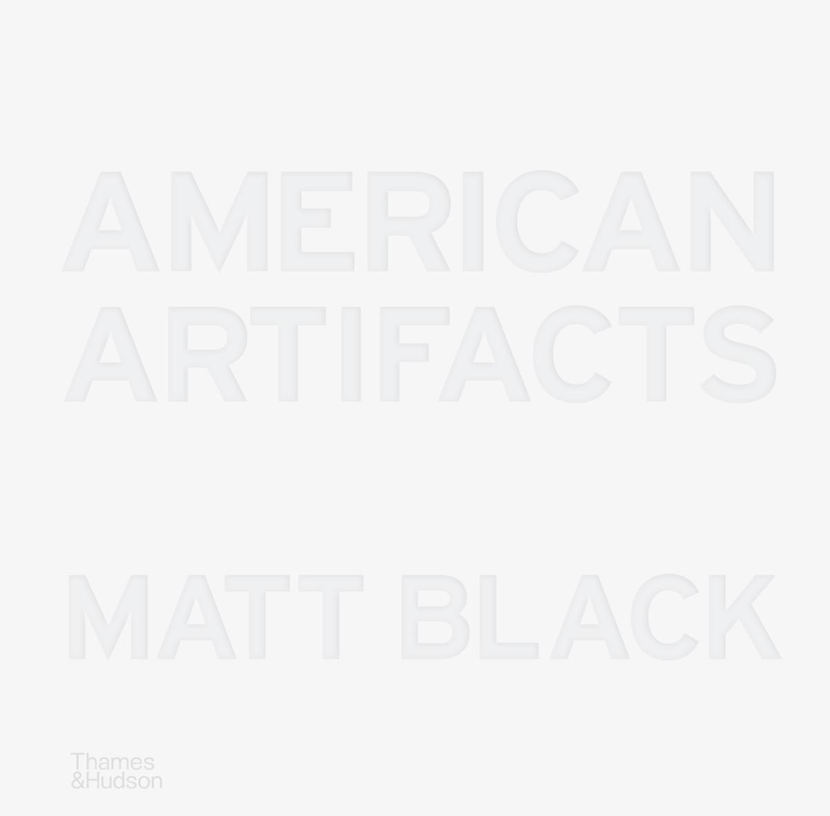Kniha American Artifacts Matt Black