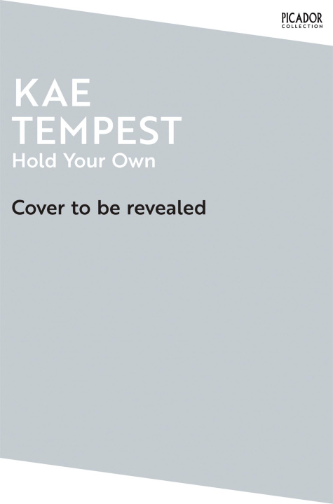 Libro Hold Your Own Kae Tempest